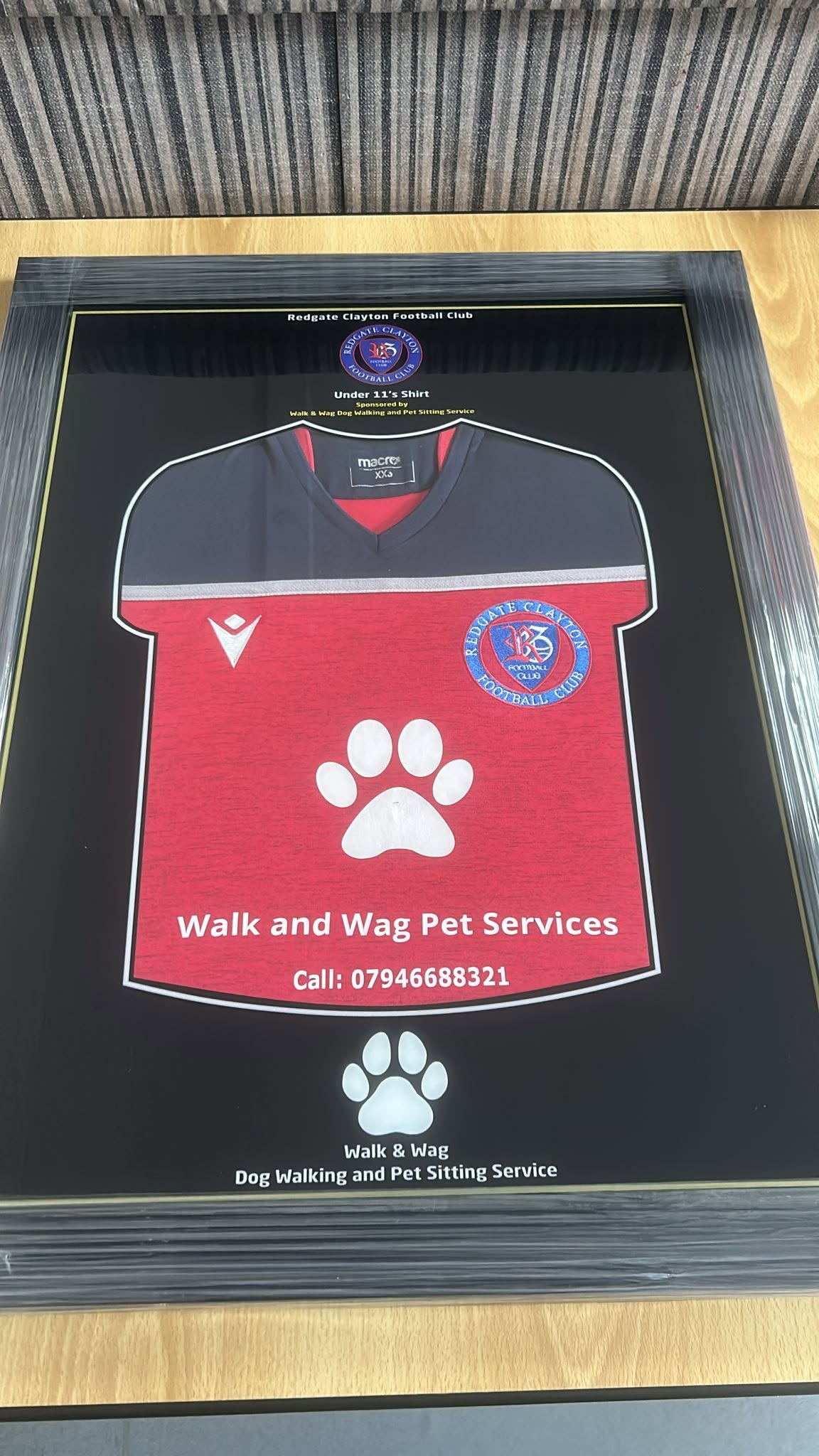 Proud sponsors of Redgate Clayton FC